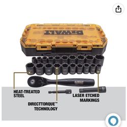 DEWALT 3/8 IMPACT SOCKET SET