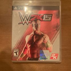 Sony PlayStation Ps3 Wwe 2k15