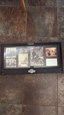 Harley Davidson 1942 picture frame 2010