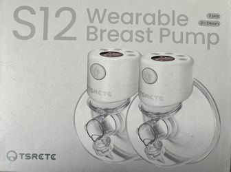 TSRETE Extractor de leche doble,  eléctrico manos libres con 2 modos, 9 niveles, pantalla LCD, función de memoria, extractor de lech