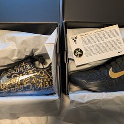 Nike Kobe Mamda Day and Fade To Black Pack Size 11