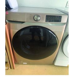 Samsung front load washer new scratch and dent 