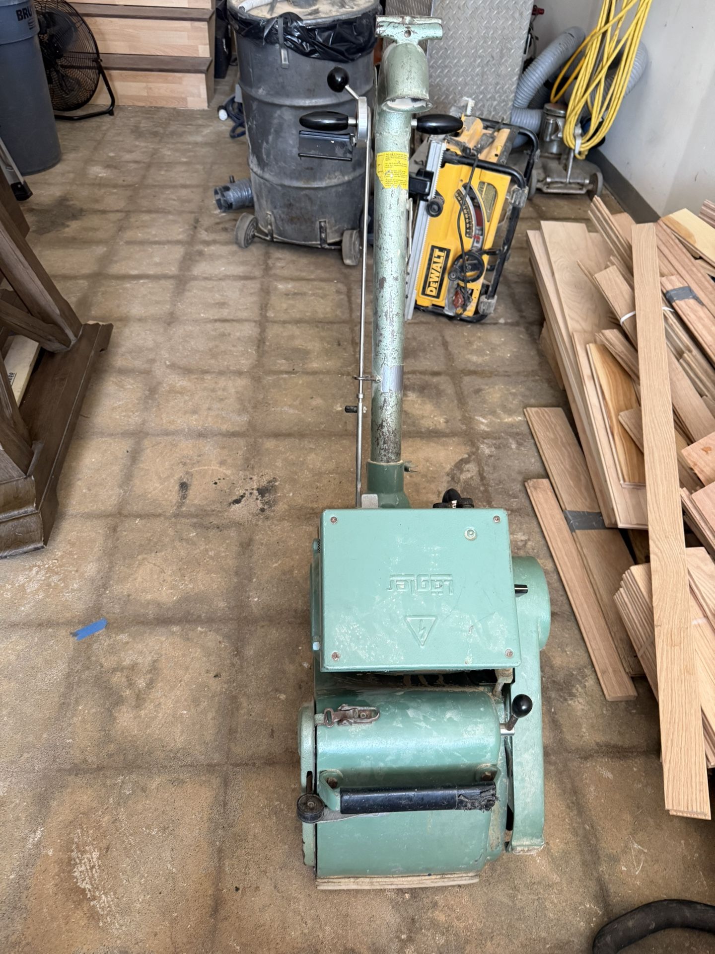 Homer Floor Sander And Dust Containment