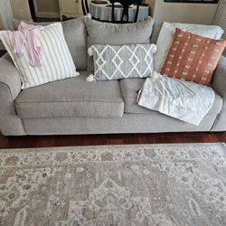 Sofa With Pillows 