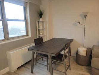 Modern table with 2 chairs