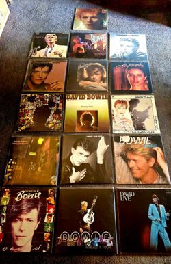 16 David Bowie vinyl LP's  - OBO
