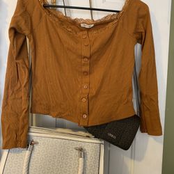 Crop Top Long Sleeve