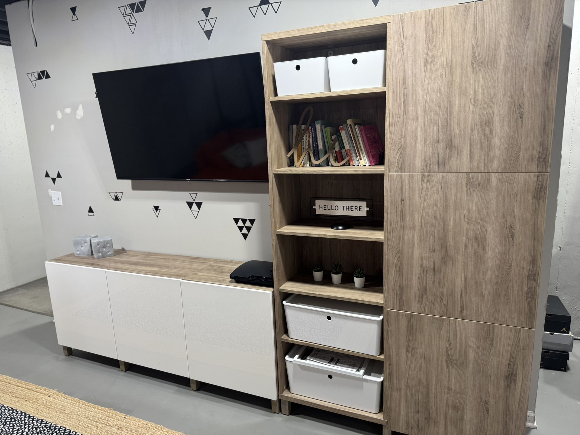BESTÅ storage system and organization