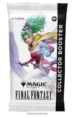 Magic The Gathering X FINAL FANTASY - Collector Booster Pack - 1 Pack