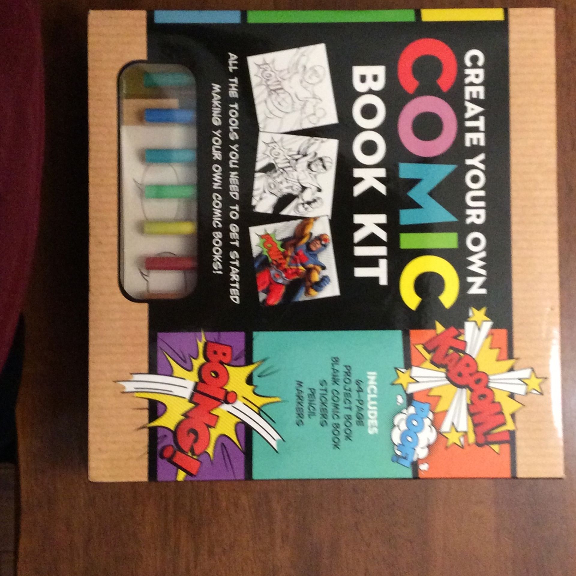 Create Your Own Comic Book Kit