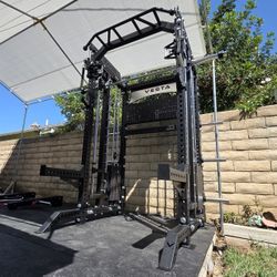 NEW Vesta Pro Series 3in1 Squat Rack | Functional Trainer | Smith Machine | Pulley System |🔴WEIGHTS,BAR, & BENCH SOLD SEPARATELY 🔴 FREE DELIVERY🚚 