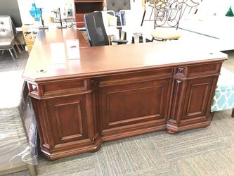 55% off, Sidell L Shaped Executive Desk