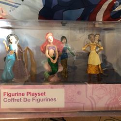Disney Princess 6-piece Figurine Set