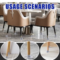 Brand New Glarks Replacement Rubber Non Slip Feet with Adjustable Seat Belt Buckle Strap Kit 4 pc Feet 1-1/8" 1 pc Strap  $8 