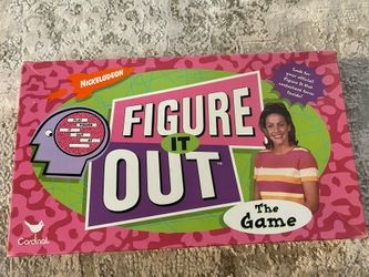 Nickelodeon Figure It Out Vintage Board Game