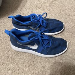 Blue Nikes 