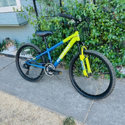 NISHIKI PUEBLO YOUTH MOUNTAIN BIKE 24” Wheels 