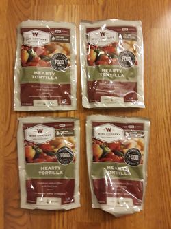 MRE food storage wise company $5 each