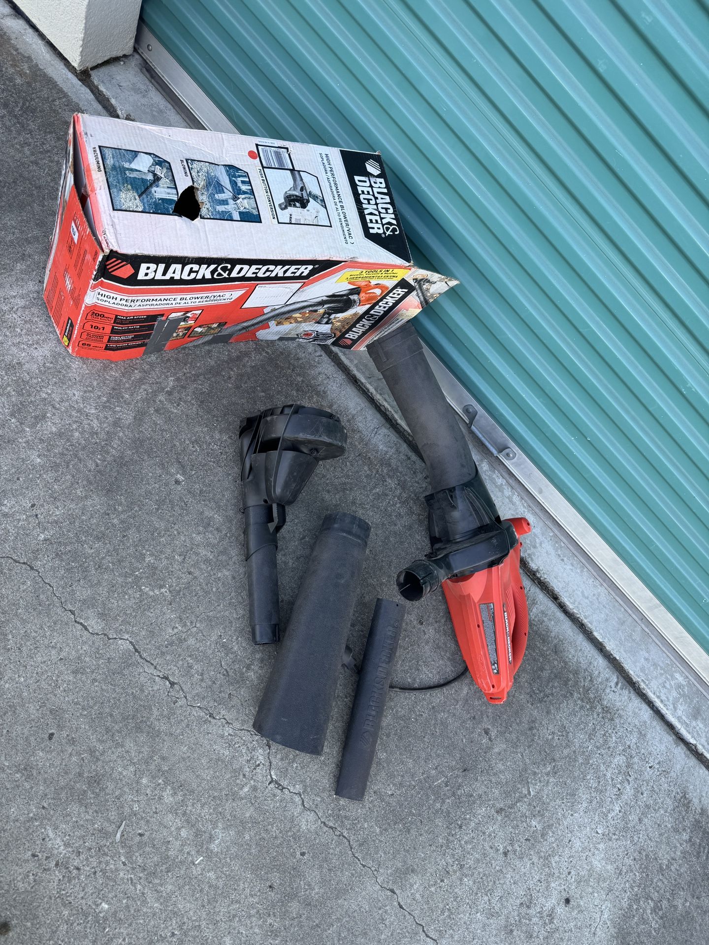 Leaf Blower Mulcher