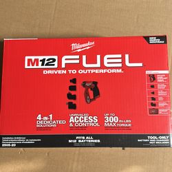Milwaukee fuel m12 installation 4 in 1 drill/driver
