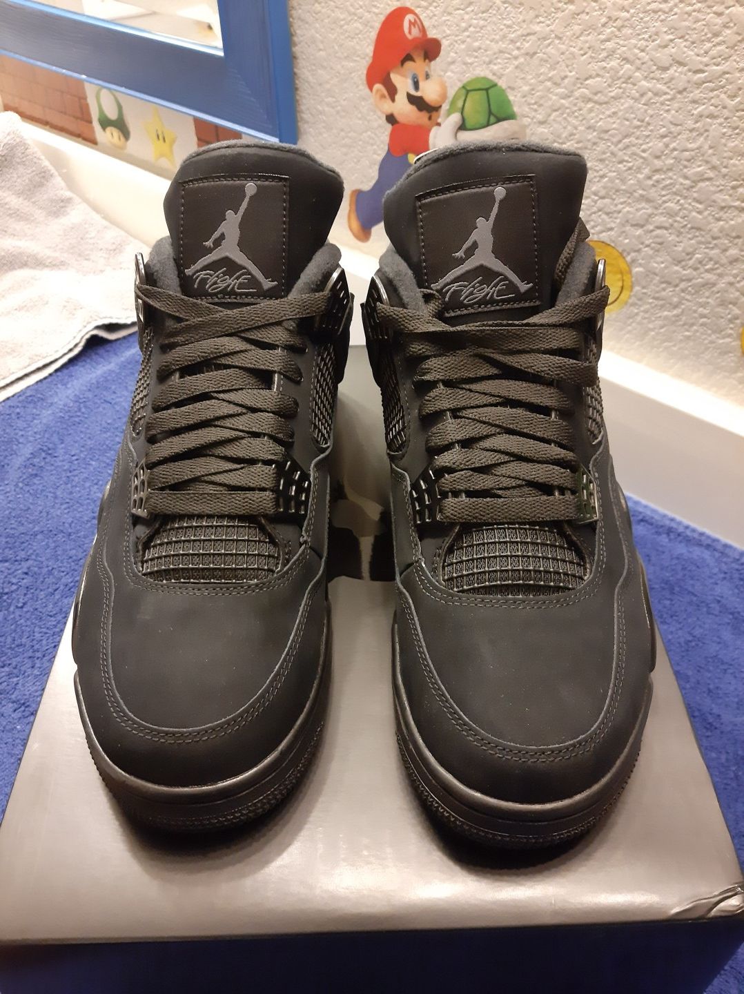 JORDAN 4 BLACK CAT ☻