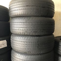 235/55/r20 Goodyear ALL FOUR (4) TIRES