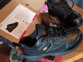Steel toe safety shoes women 9 wide