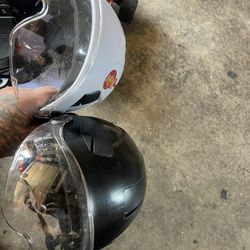 Type 2 Hardhat Helmet built In Visor 