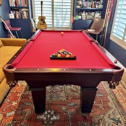 7’ Olhausen Reno Pool Table - Delivered & Installed