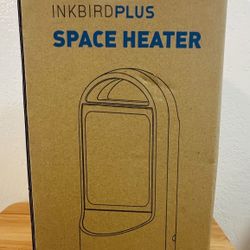 INKBIRDPLUS 1500W Electric Heaters for Indoor Use with Timer Remote, NEW