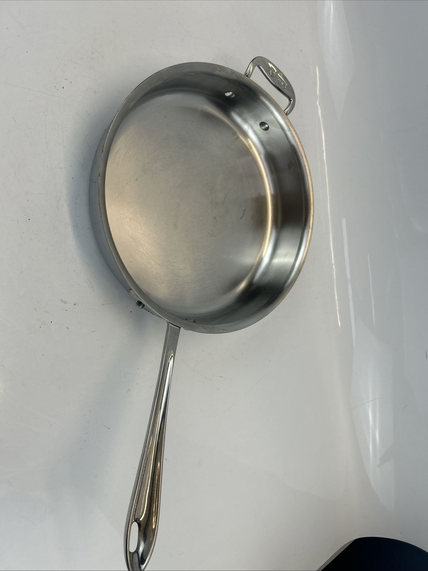 All Clad Stainless Steel 3QT Saute 11" Skillet Pan - No Lid