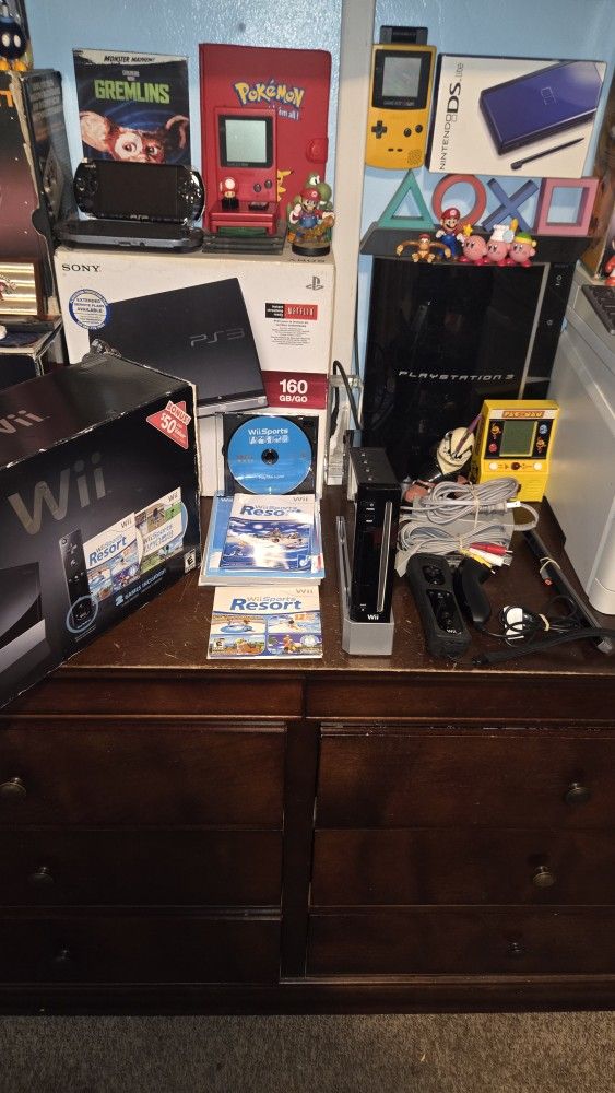 Nintendo Wii In Box Wii Sports Resort & Wii Sports Bundle