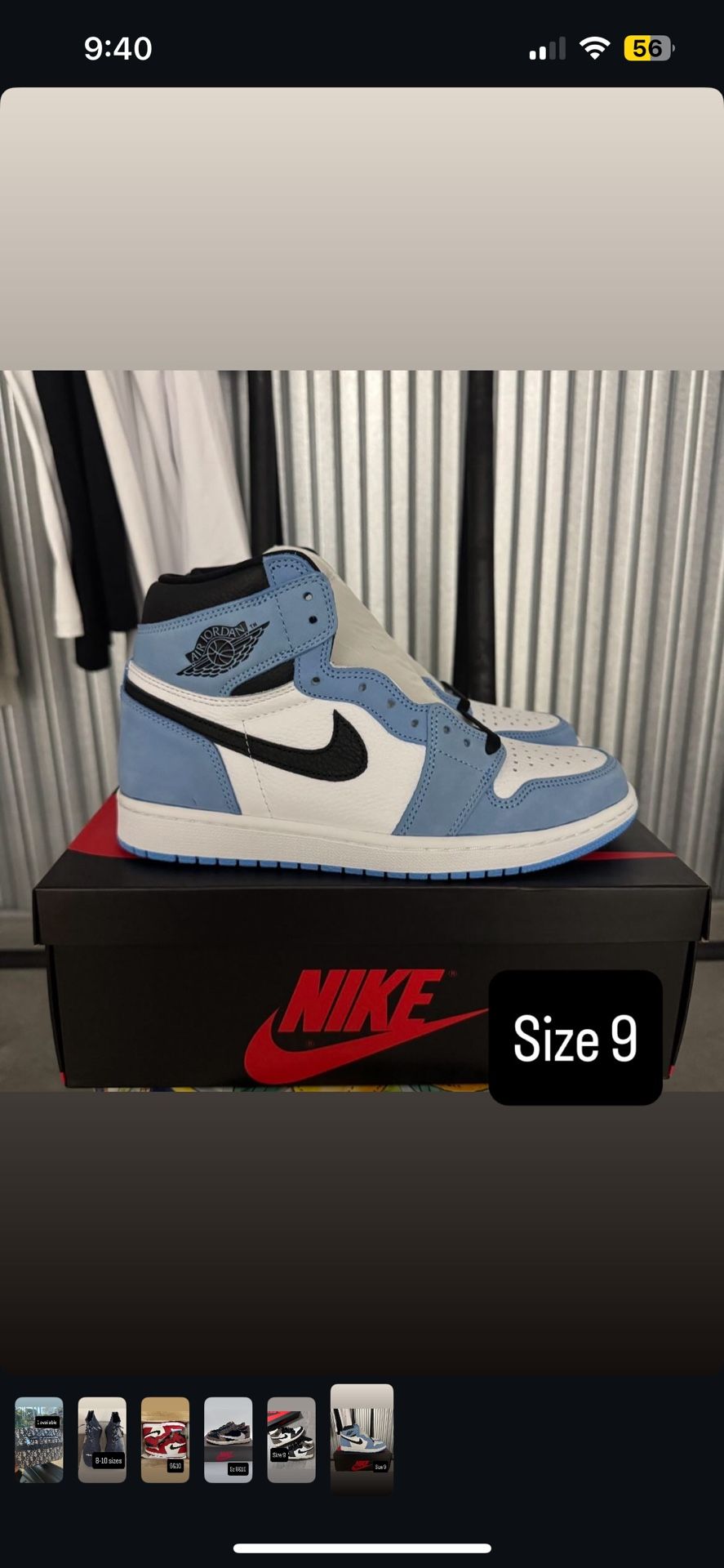Jordan 1 University Blue