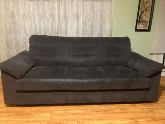 Dark grey 3 seater sofa