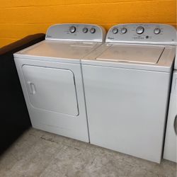 Whirlpool  Washer And Dryer  Set Working  Perfectly  Warranty 