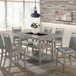 7 Piece Counter Height Dining Set 