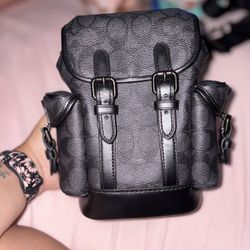 Men Coach Hitch Backpack