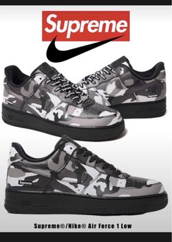 Supreme Nike Air Force 1 Low Snow Camo Size 9 (confirmed order)