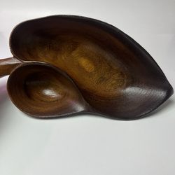 Monkey Pod Wood tray Hawaiian Kekule of Hawaii