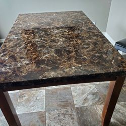 Brown Dining Room Table With 6 Chairs