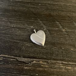 925 sterling silver heart locket pendant