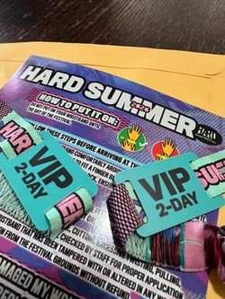 Hard Summer tix