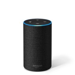 Amazon Echo (2nd Generation, Charcoal Fabric).