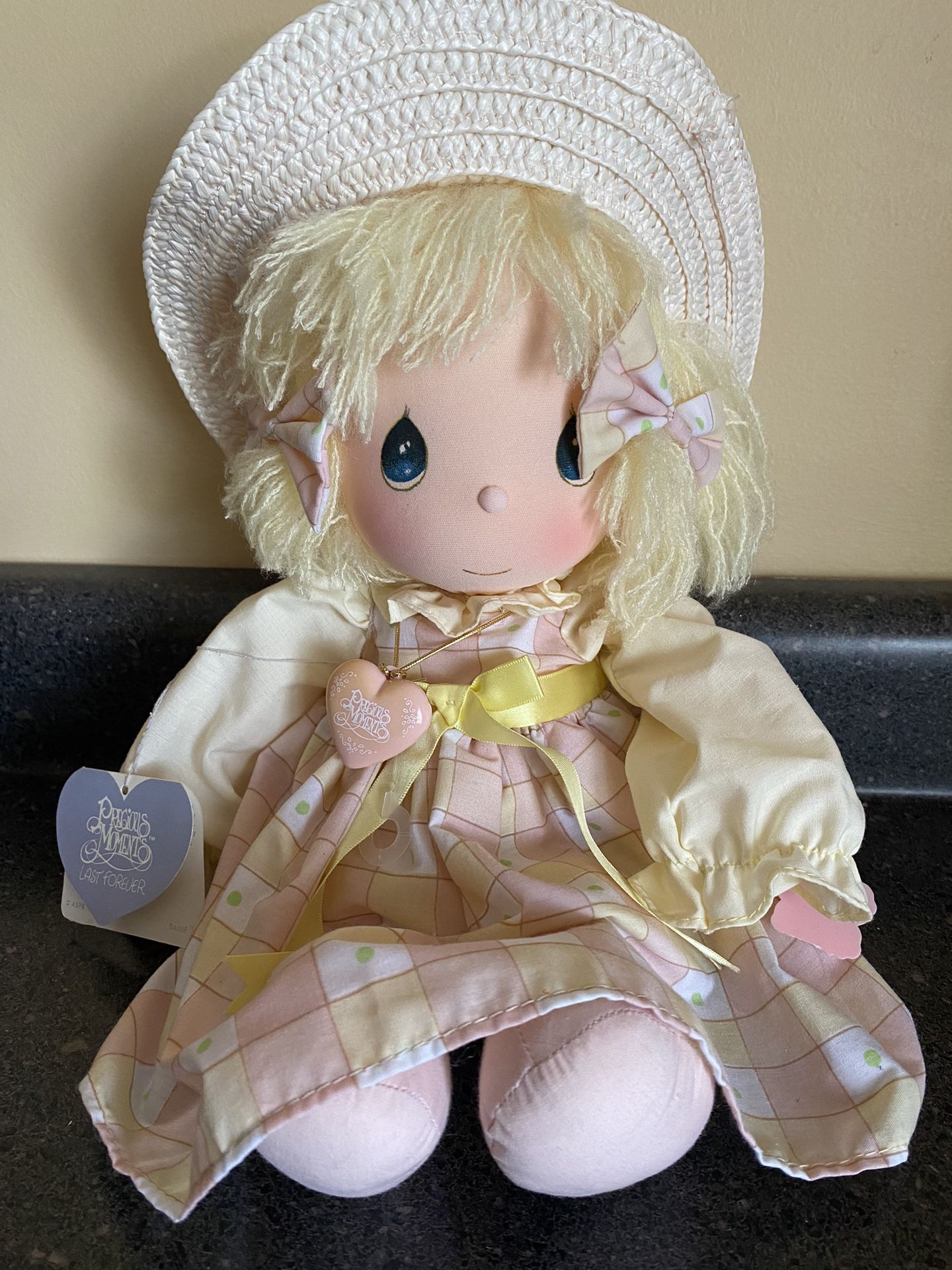 Precious Moments Last Forever Applause Dallie Doll 14" w/Heart Locket