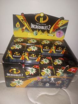Incredibles 2 Mini Supers Collectible Figures Series 2 Box
