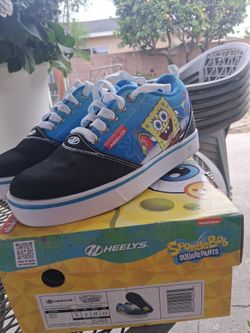 Heels youth size 4 Sponge Bob
