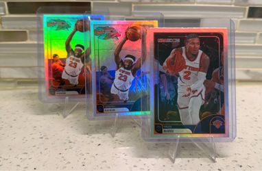 Topps NBA Hoops NY Knicks Lot Mitchelll Robinson / Miles McBride (3) card lot