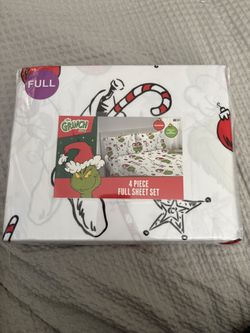 Grinch Sheet Set