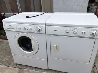 Washer and dryer good working