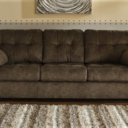New Plush Reclining Sofa